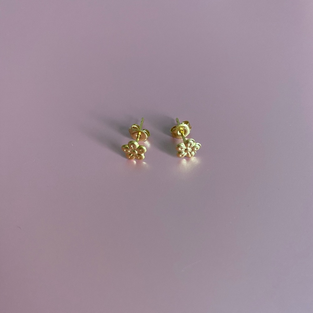18k Real Gold Baby/Kids Earring